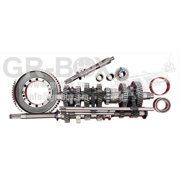Modifica per cambio Ferrari 308 (da sincronizzato a ravvicinato)