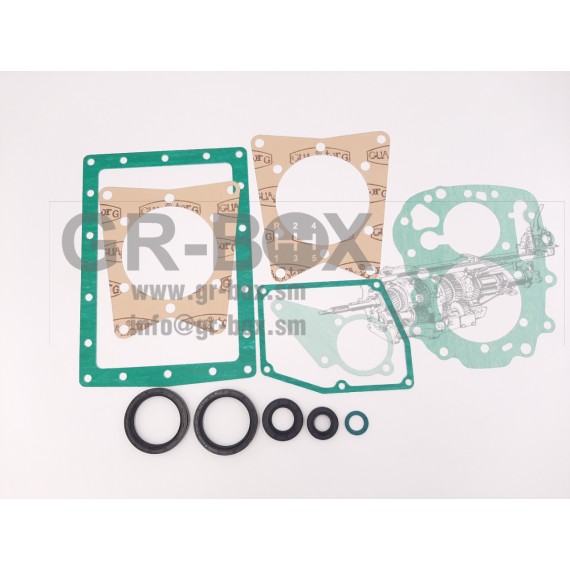 Gasket and oil seal set for ZF 5DS-25/2 gearbox